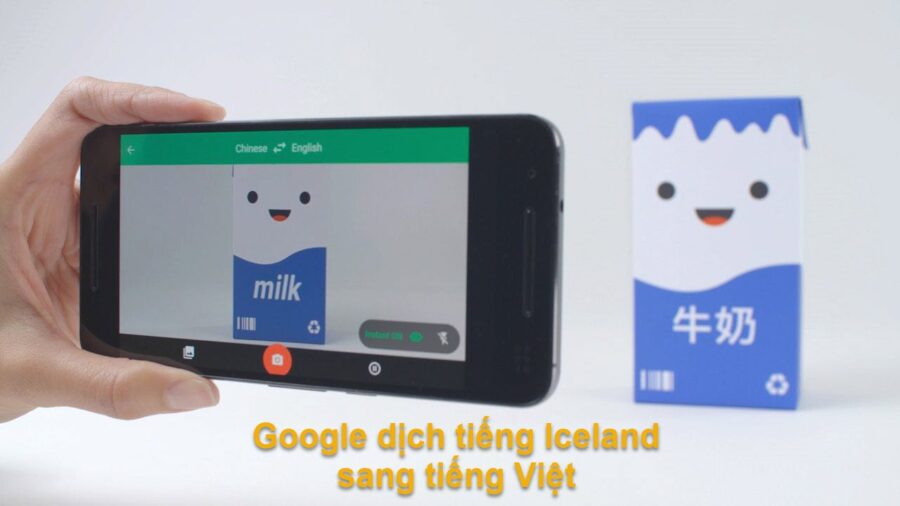 Google dịch tiếng Iceland sang tiếng Việt hiện nay như thế nào?